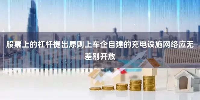 股票上的杠杆提出原则上车企自建的充电设施网络应无差别开放